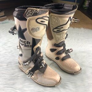 Motocross Racing Boots Size 